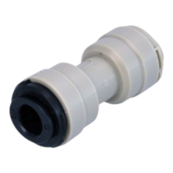 Gerader Verbinder Doppel Steckverbinder für Schläuche Rohre 6 mm - 1/4 Zoll