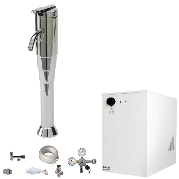 Wassersprudler BieTal® BT-30U Tafelwassergerät 3-Wege Schanksäule G68