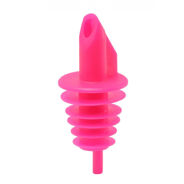 Universal Ausgießer Dosierer Ausschenker BILLY neon-magenta 0,5 bis 1,5L Flaschen 12 Stk