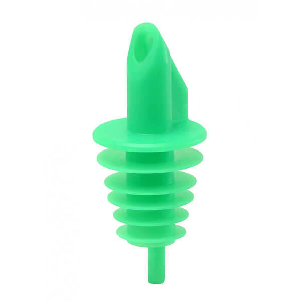 Universal Ausgießer Dosierer Ausschenker BILLY neon-grün 0,5 bis 1,5L Flaschen 12 Stk
