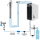 Tafelwasseranlage BieTal® BT-10U Sprudel Wasser Tafelwassergerät & Classic Puls