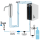 Tafelwasseranlage BieTal® BT-10U Sprudel Tafelwassergerät & Puls 245 & 2kg CO2