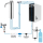 Tafelwasseranlage BieTal® BT-10U Sprudel Tafelwassergerät & Puls 355 & 6kg CO2