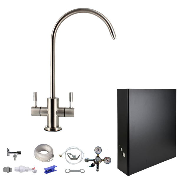 BieTal® BT-W01 Tafelwassergerät 50Liter/h OHNE Kühlung 2-ltg Hahn Wasserfilter