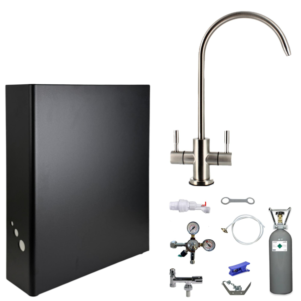 BieTal® BT-W01 Tafelwassergerät 50Liter/h OHNE Kühlung 2-ltg mit Wasserfilter SET