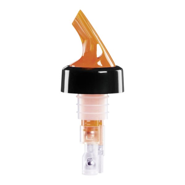 Präziser Schnaps Spirituosen Portionierer Dosierer Profi COMPACT® Neon Orange