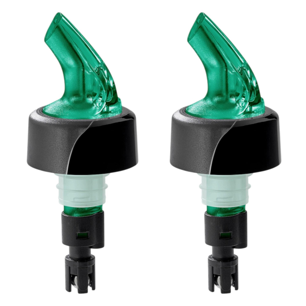 Präziser Spirituosen Portionierer Dosierer Profi COMPACT® Neon Grün - 2er SET