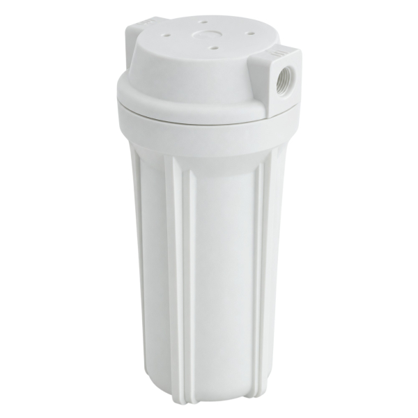 BieTal® BT-FO Wasserfiltergehäuse (weiß) mit 3/8 Zoll IG für 10 Zoll Wasserfilter