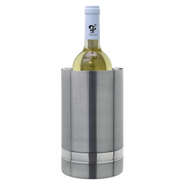 Flaschenkühler Edelstahl doppelwandig – stilvoll Getränke kühlen ohne Eis