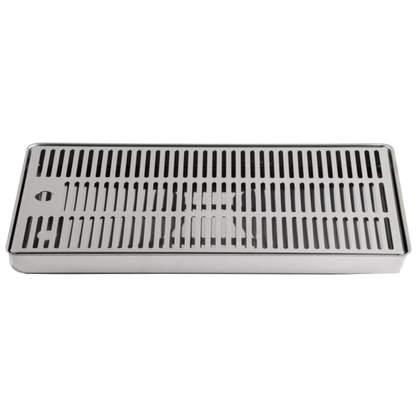 BieTal® Aufbau Theken Abtropf Schale Kasten Tropfblech Edelstahl für die Theke