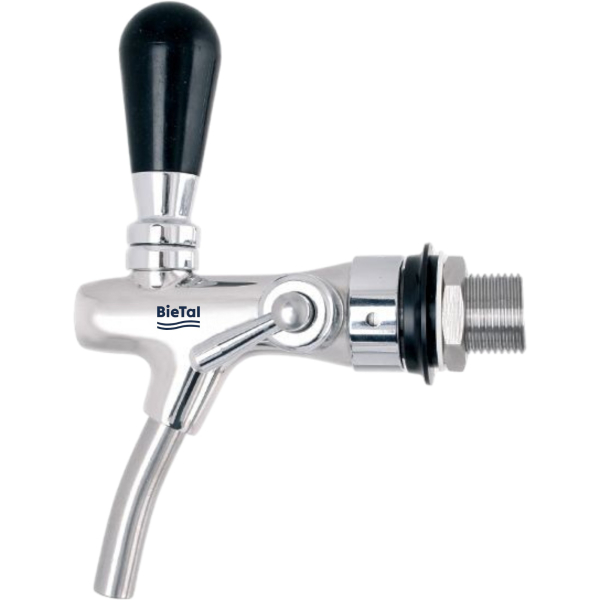 BieTal® SH-01 Wasser Zapfhahn Schankhahn Edelstahl Gastronomie Kompensatorhahn