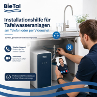 Remote Installationshilfe Tafelwasseranlagen...