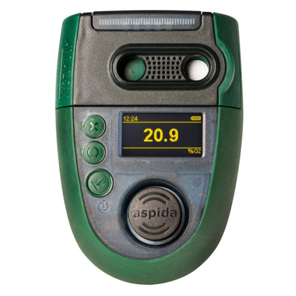 Mobiles Messgerät Gaswarngerät Analox Aspida für Sauerstoff O2