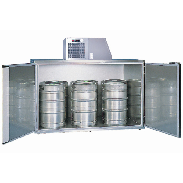 Faßkühler Fassvorkühler für 6-14 Fässer aus verzinktem Stahlblech oder Edelstahl