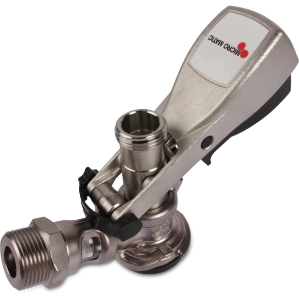 Micro Matic - KEG Zapfkopf Kelleranstich oben - Typ S Anschluss Korb S-System