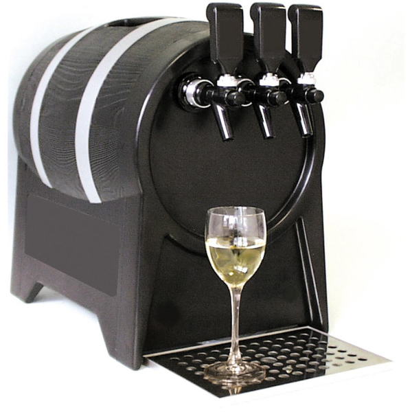 Selbach Weinzapfgerät 3 leitig, Trockenkühlgerät für Wein 40 Liter/h mit Tropfschale