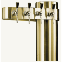 Balkensäule Ellipsenform links 4 leitig